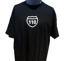 Load image into Gallery viewer, New 110 Logo- MEN'S SHORT SLEEVE TSHIRT - Black
