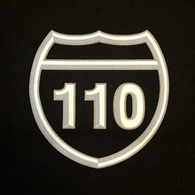 Load image into Gallery viewer, New 110 Logo- MEN'S SHORT SLEEVE TSHIRT - Black