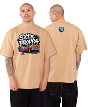 Load image into Gallery viewer, SITTN PROPPA X 110 STREETWEAR 2026 COLLAB-HEAVY WT MENS TSHIRTS