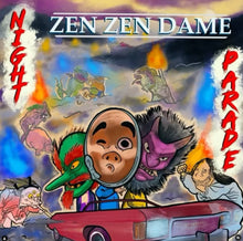 Load image into Gallery viewer, ZEN ZEN DAME COLLAB - MEN'S SHORT SLEEVE HEAVY WT TSHIRT - BLACK