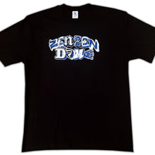 Load image into Gallery viewer, ZEN ZEN DAME COLLAB - MEN&#39;S SHORT SLEEVE HEAVY WT TSHIRT - BLACK
