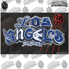 Load image into Gallery viewer, Los Angeles Graff-A-Bet 3.0-Men&#39;s Short Sleeve-Black--Dodgers Colorway
