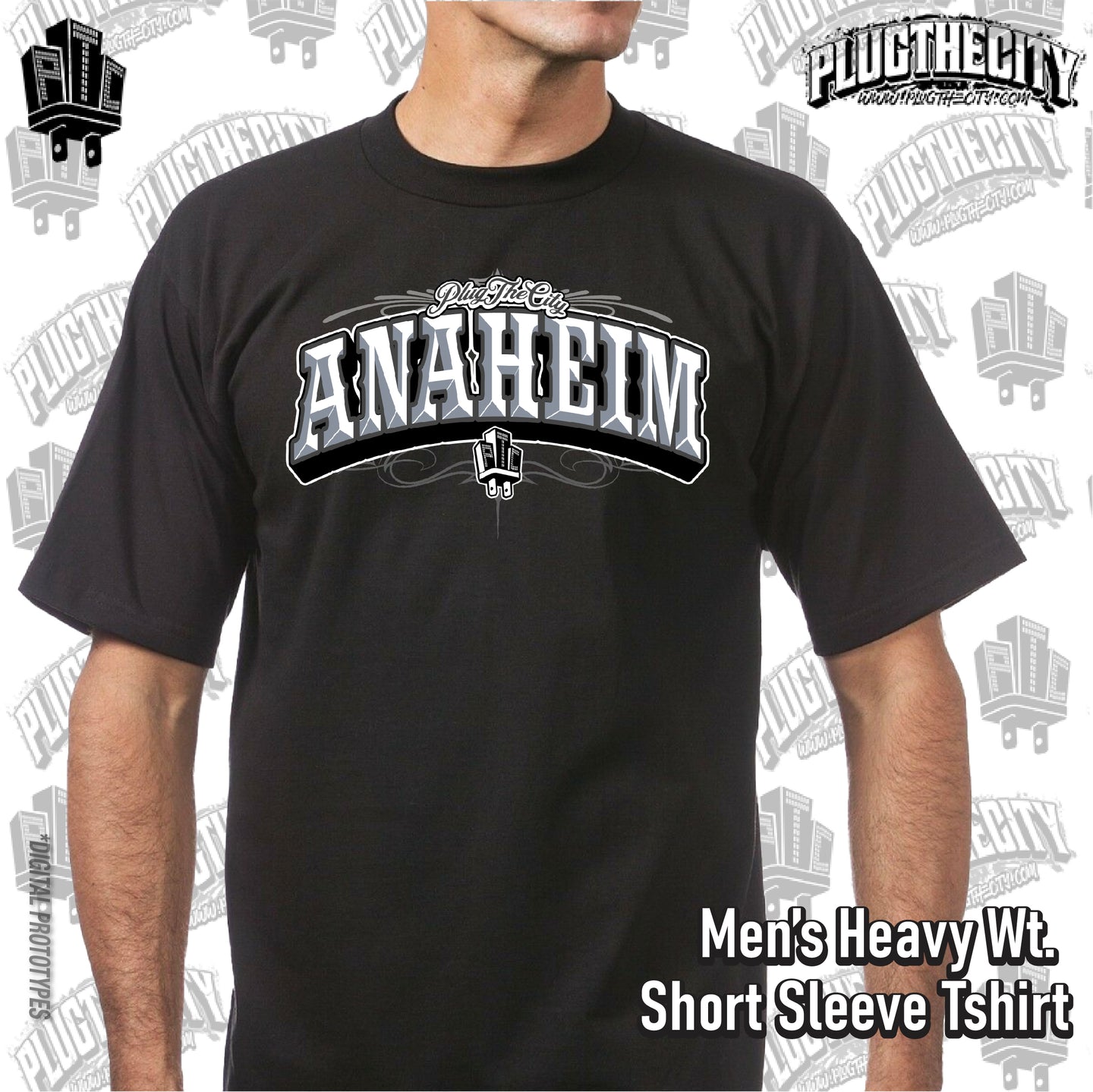 Anaheim 2.0-Men's Short Sleeve-black