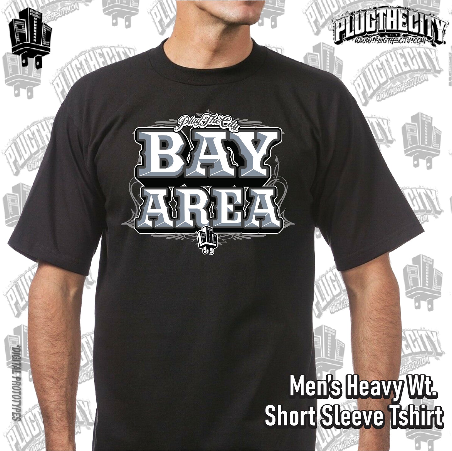 Bay Area 2.0-Men's Short Sleeve-black