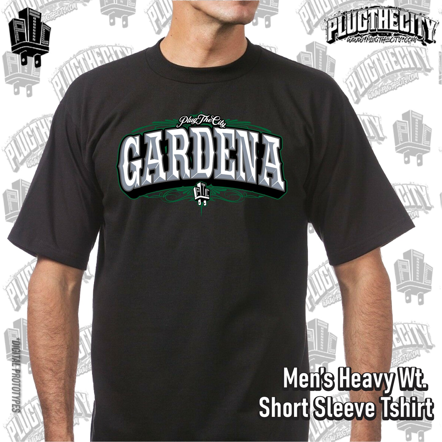 Gardena 2.0-Men's Short Sleeve-black
